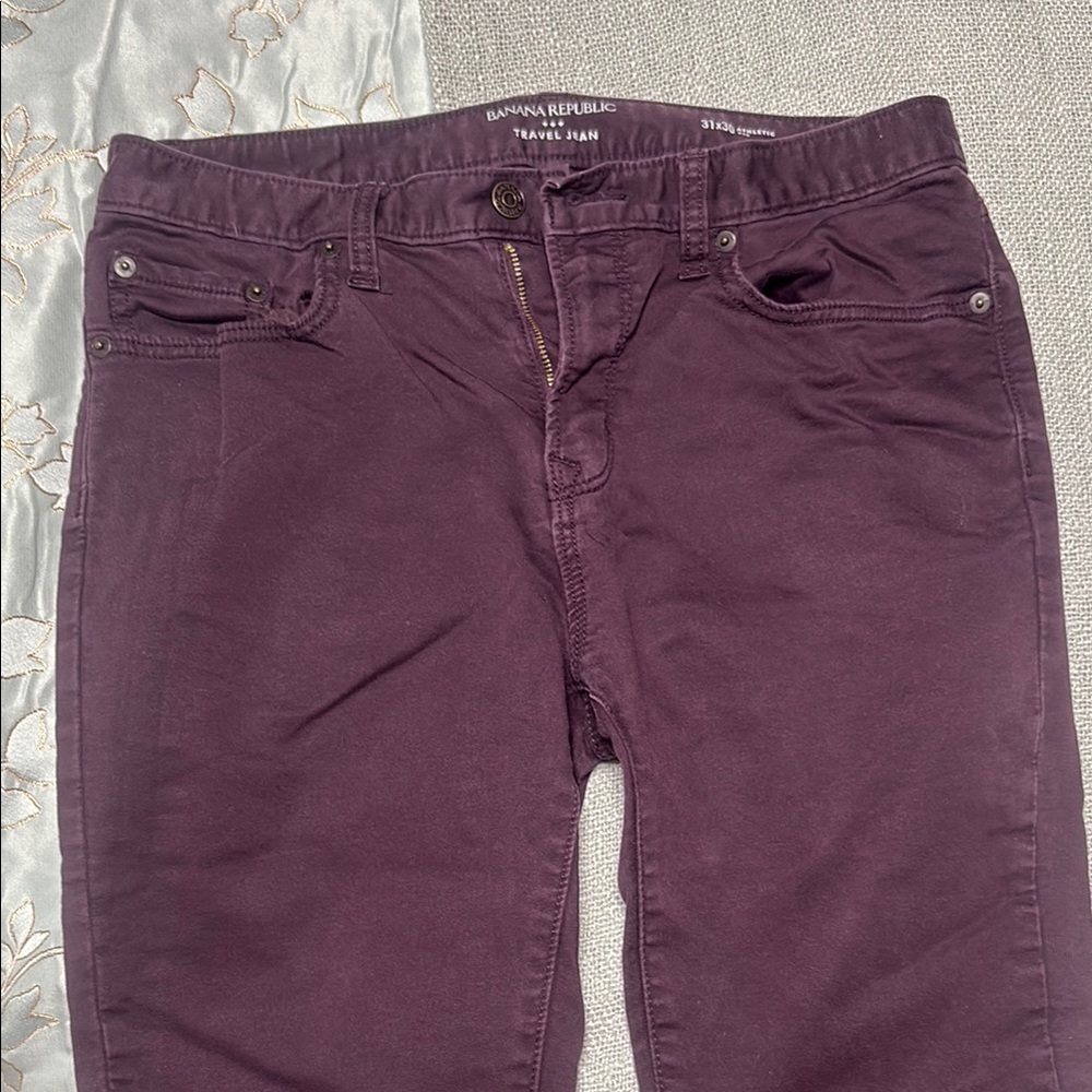 Banana Republic Deep Purple Trousers